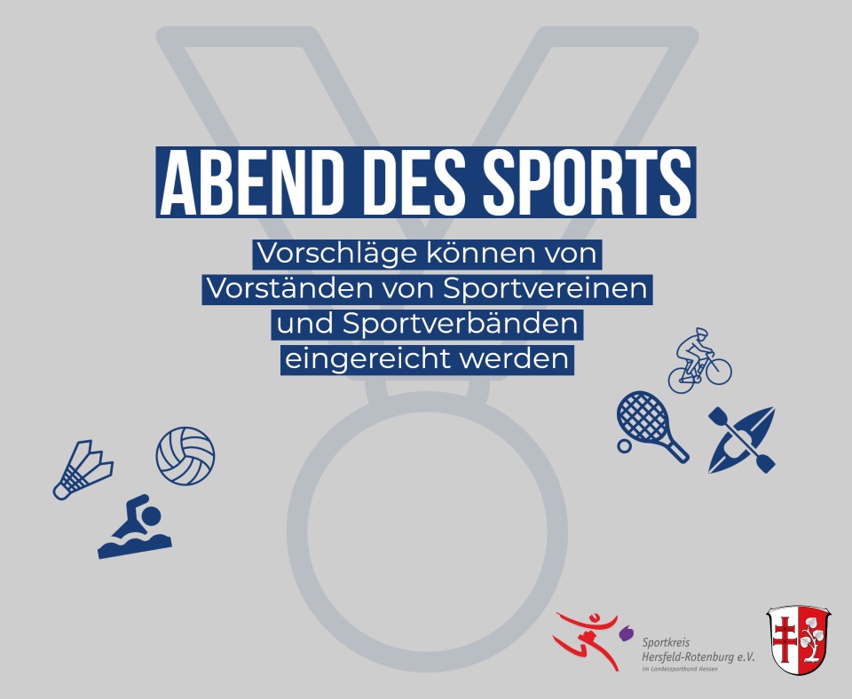 Abend des Sports ruft zur Nominierung von Athletinnen, Athleten und Mannschaften auf